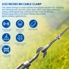 8PCS 1/8 Inches M3 Stainless Steel Wire Rope Cable Clip