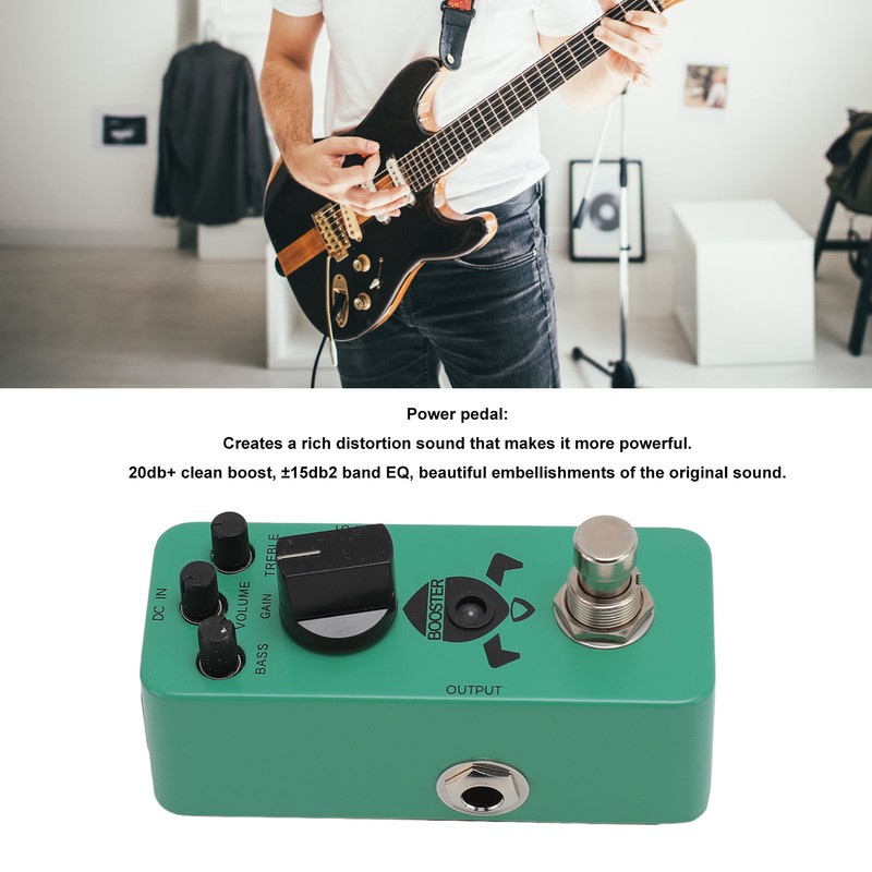 Electric Guitar Effect Pedal Knob Adjustment Gain Distortion Guitar Pedal