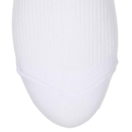 Atsugi CS77082 Crew Length Rib Socks, School or School Commute, Unisex, 2 Pairs, white