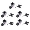 5PCs Hydraulic Solenoid Valve Coil Plug, Waterproof Dustproof Transparent Solenoid