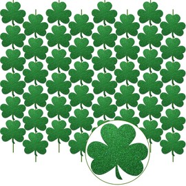 GOER St. Patrick's Day Shamrock Decorations,12 Pcs Hanging Swirls for St. Patrick's Day Party Supplies