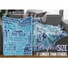 Swimming Gifts, Swimmer Blanket Women, Men, Teen Girls, Teammate, Coach