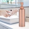 Stainless Steel Dispenser, Kitchen Bathroom Countertop Hand Pump Liquid Rose