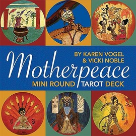 Mini-Motherpeace Round Tarot Deck
