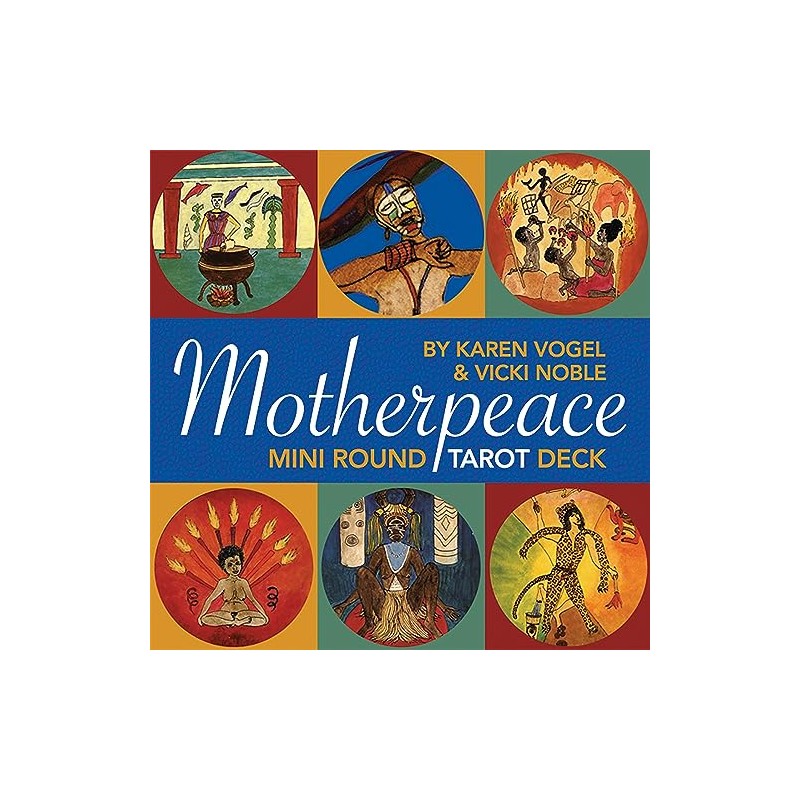 Mini-Motherpeace Round Tarot Deck