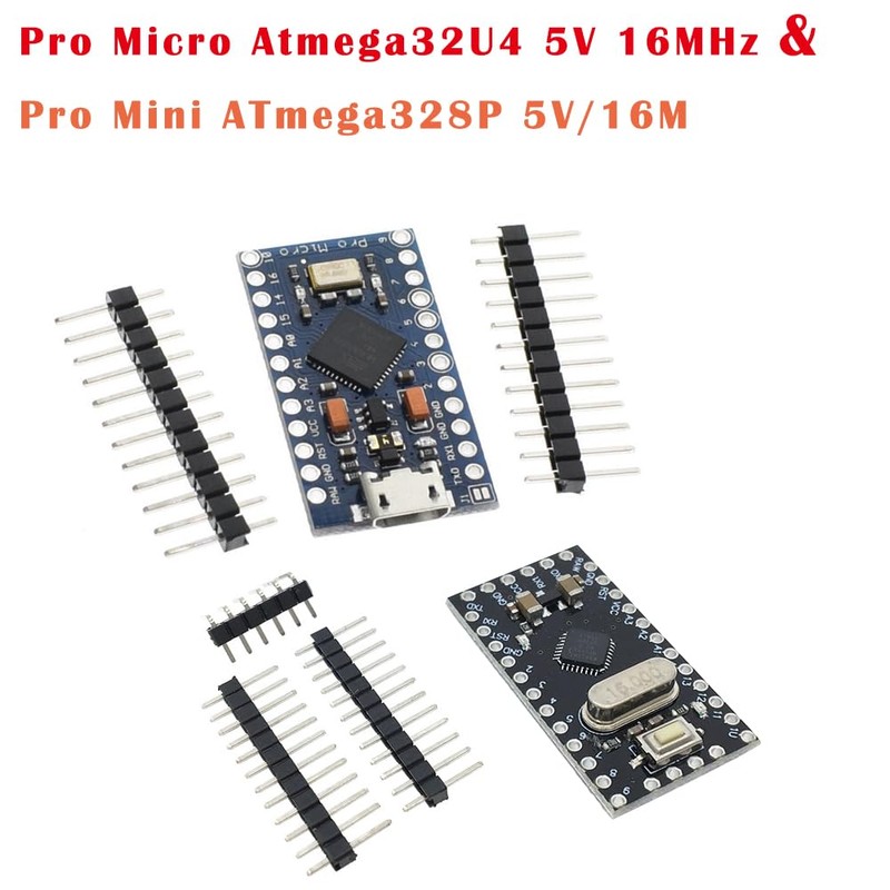 Pro Micro 32U4 5V 16MHz Bootloadered, USB Development Board Module