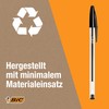 BIC BIC Kugelschreiber Cristal Original, in Schwarz, Strichstärke 0,4 mm,