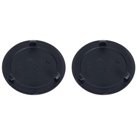 Rldym 2PCS Rear Bumper Step Pad Towing Ball Plug Trailer Hitch Cover 68495076AA 55077311AB Compatible with Dodge Ram 1500-3500 2003-2020