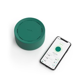 Radoff Now Air Quality Meter, CO2 Detector, VOC, PM, Alexa Compatible - Smart Home Gadget with WiFi Temperature, Ambient Humidity and Air Pressure Sensor