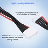 10PCS JST-XH 2S/3S/4S/5S/6S Battery Balance Plug Extension Lead,3.9inch 22AWG Connector