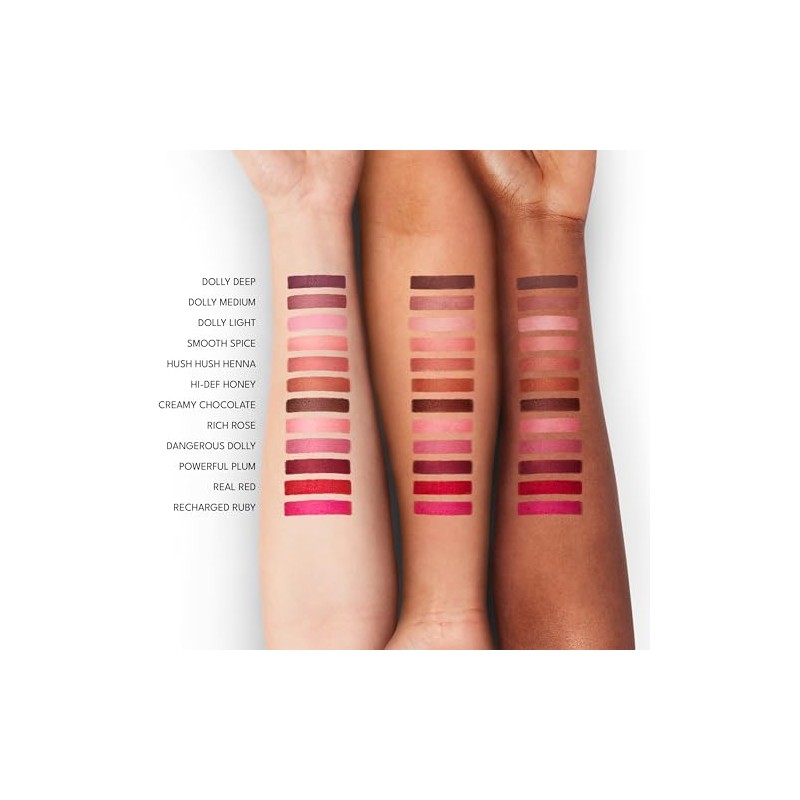 Buxom Power Line™ Plumping Lip Liner, Rich Rose, 0.01 oz.