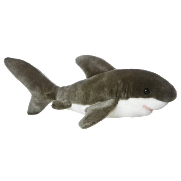 Aurora® Adorable Flopsie™ Tiburon Stuffed Animal - Playful Ease - Timeless Companions - Gray 12 Inches