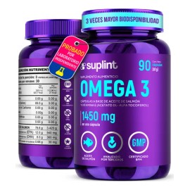 Omega 3 3420 Mg Con Vitamina E Con Epa Y Dha 60 Cápsulas Sabor Sin sabor