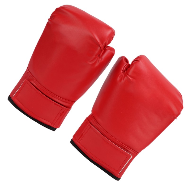 1Pair Adult Unisex Training Boxing Gloves Free Fight Sanda Muay
