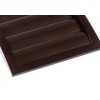 Steinberg14 Brown 125mm / 5'' Plastic Gravity Grille - Ducting