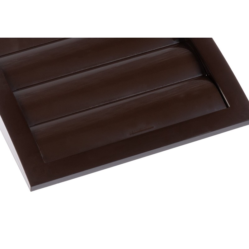 Steinberg14 Brown 125mm / 5'' Plastic Gravity Grille - Ducting
