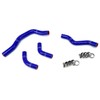 HPS Performance Blue Silicone Radiator Hose Kit Coolant Compatible for