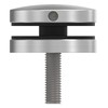 STEINBACHER© Stainless steel glass dot holder, diameter 52 mm, flat