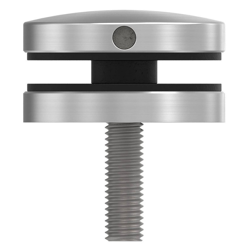 STEINBACHER© Stainless steel glass dot holder, diameter 52 mm, flat