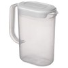 Hardys 1.5L Plastic Fridge Door Jug - Clear Plastic Jug