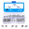 120pcs T Nut T Shape Nut T Groove Nuts M3
