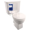 PlumbCraft Quick Shut-off Adjustable Flush Toilet Fill Valve Assembly 7030911,
