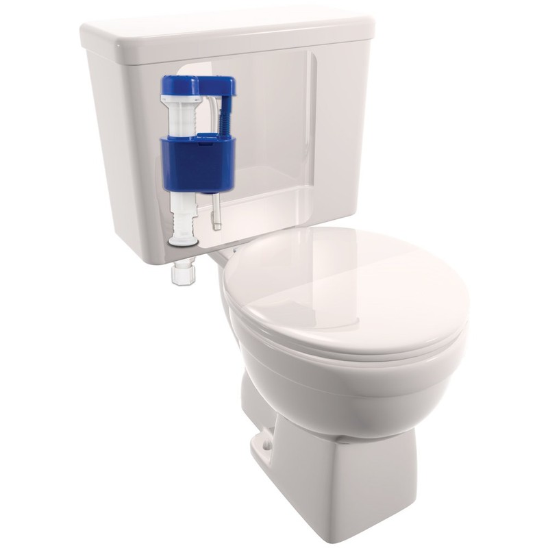 PlumbCraft Quick Shut-off Adjustable Flush Toilet Fill Valve Assembly 7030911,