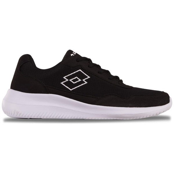 LOTTO Unisex Connect Trainers, Black White