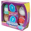 Squishville by Squishmallow Mini Plush Sealife Squad, Six 2” Sea