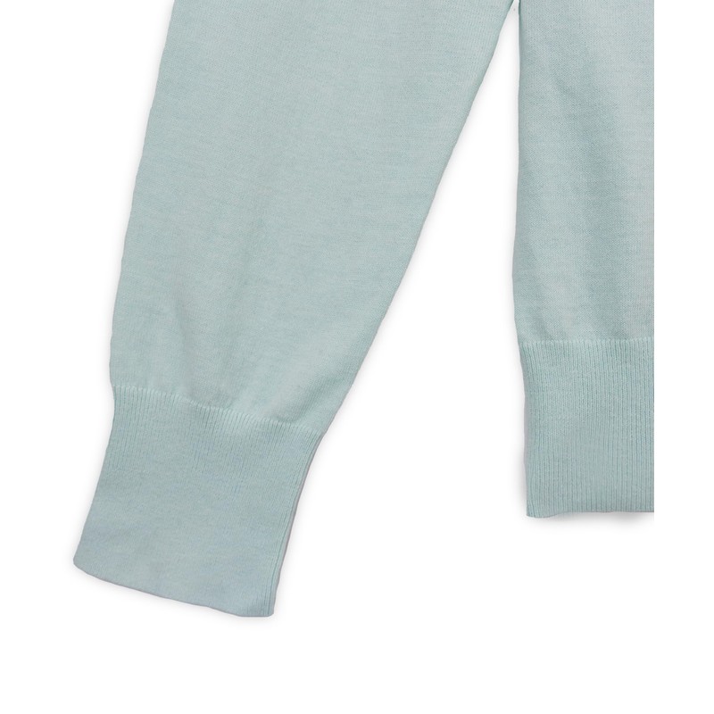 NAADAM Soft Cotton Cashmere Crewneck, Mint, Medium