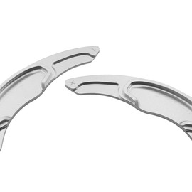 Aluminum Alloy Steering Wheel Shift Paddle Extension Cover Sticker Car Accessories for Honda 2022-2025, for Acura Integra 2023-2024 (Silver)