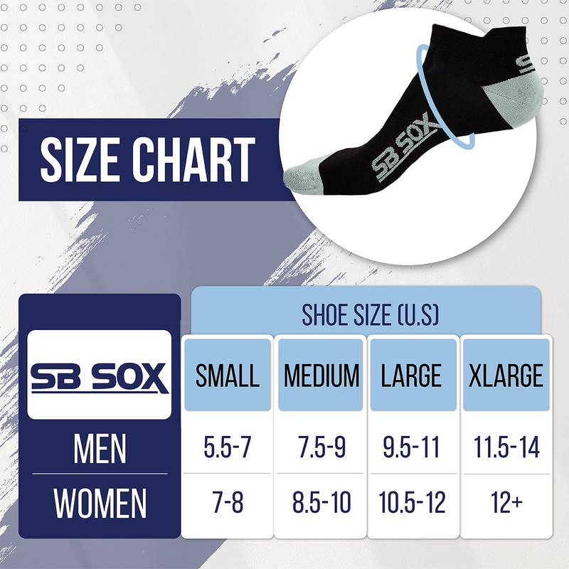 SB SOX Calcetines para fascitis plantar Lite para hombres y