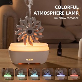Windmill Aromatherapy Diffuser, 300ml Cloud and rain humidifier, Indoor Aromatherapy Machine, Baby humidifier.