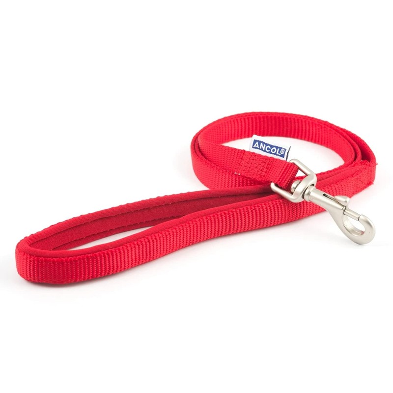 Ancol Heritage Nylon Lead Blue 1m X19mm Sz 3-8