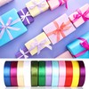 12 Colours Satin Ribbon 20 mm, 22 Metres Decoration Gift