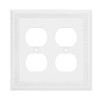 Sunken Pearls Decorative Wall Plate Switch Plate Outlet Cover, Durable