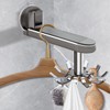 Suction Cup Rotating Utensil Shelf Wall Mounted 360 Degree Rotating