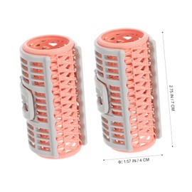 Ipetboom 6pcs Hair Curler Spring Clip Rollers for Wavy Styles Lightweight Non-damaging Curling Tool for Effortless Waves and for