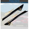 2011-2019 Explorer Windshield Outer Trim Pillar Molding Right+Left Set Replacement