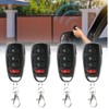 Joynine Pack of 4 Garage Door Opener Remote Control, 433