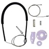 Twowinds - Window Regulator Repair kit 1Y0898292 Rear Right Door