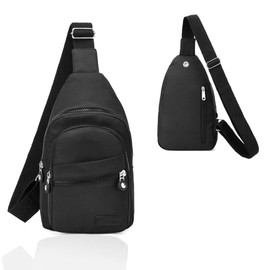 Compact Crossbody Sling Backpack - Ideal Daypack for Hiking & Traveling