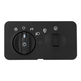 X AUTOHAUX Headlight Switchch for Ford F-250 Super Duty 2002 Headlamp Dimmer Switch for Ford F-350 Super Duty 02-04 for Ford F-450 02-04 No.2C3Z11654DAA/2C3Z11654DAB/HLS1242 for Ford F-550