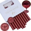 Wax Seal Sticks, Atobpp 10pcs Wine Red Wax SealingSticks Glue