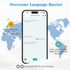 HYGAMOCC AI Real-Time Translation Earbuds,144 Languages 3-in-1 Wireless Bluetooth Earbuds