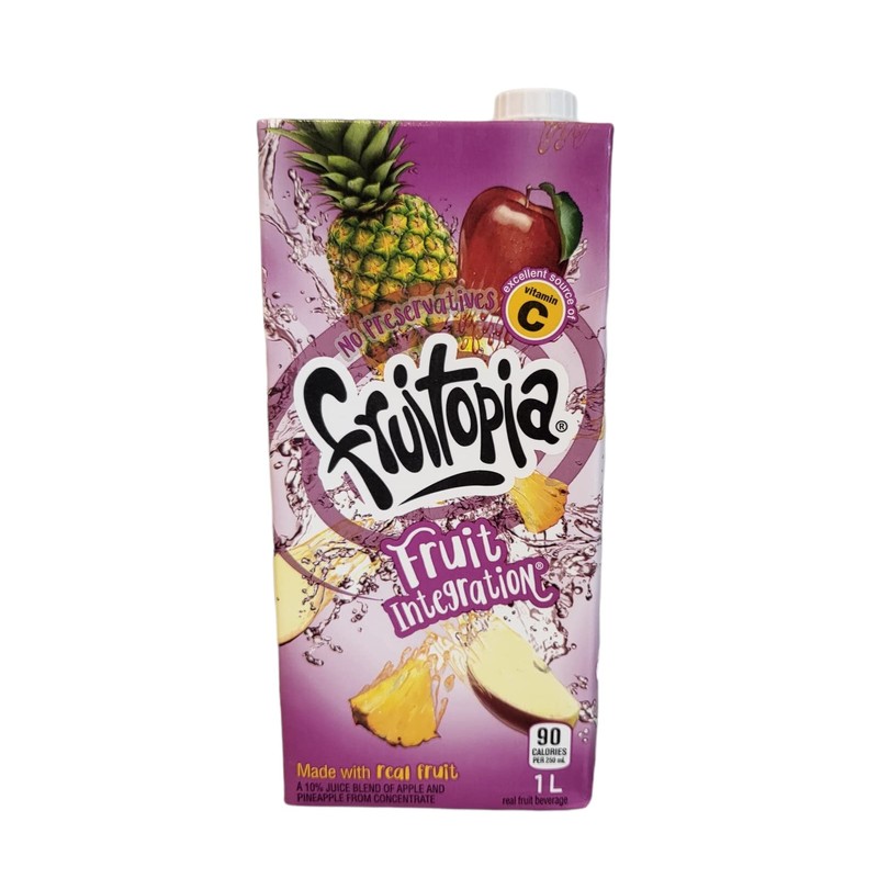 Fruitopia Fruit Integration Juice 1L Each (12 Pack of 1L