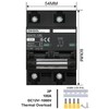 DC Isolator Switch 1000VDC Solar PV Circuit Breaker Photovoltaic Circuit