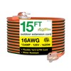 Go Green Power Inc. (GG-13715) 16/3 SJTW Outdoor Extension Cord,