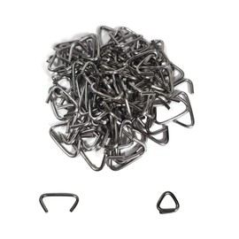 3/4 Stainless Steel Hog Rings - Made in the USA (100 Count bag-4oz)