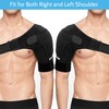 ipow Adjustable Unisex Shoulder Support Brace Strap Fits Left or